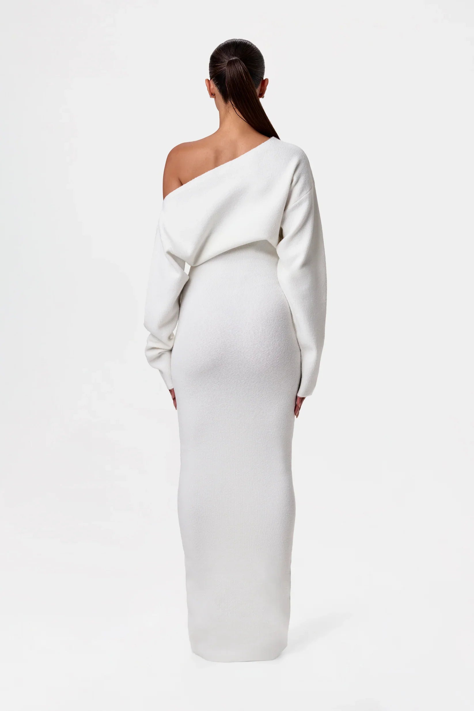 The Unexpected – The Off-the-Shoulder Sweater Dress